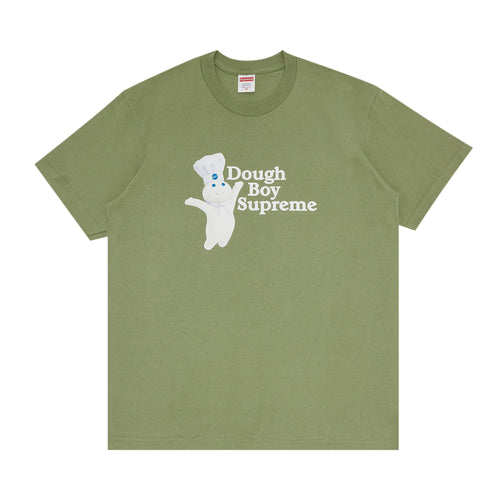Pillsbury doe boy olive green tee