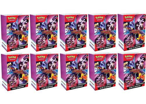 2025 Pokémon Scarlet & Violet Destied Rivals Booster Sleeve Packs