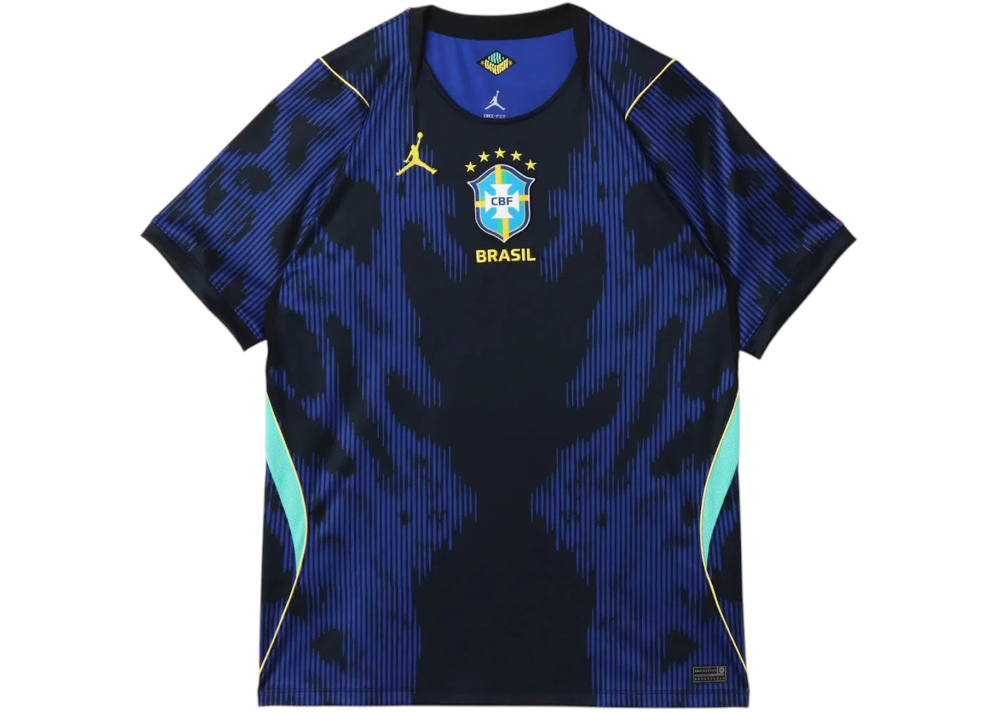 Jordan x CBF Brazil Dri-Fit Stadium Away Jersey Old Royal/Black