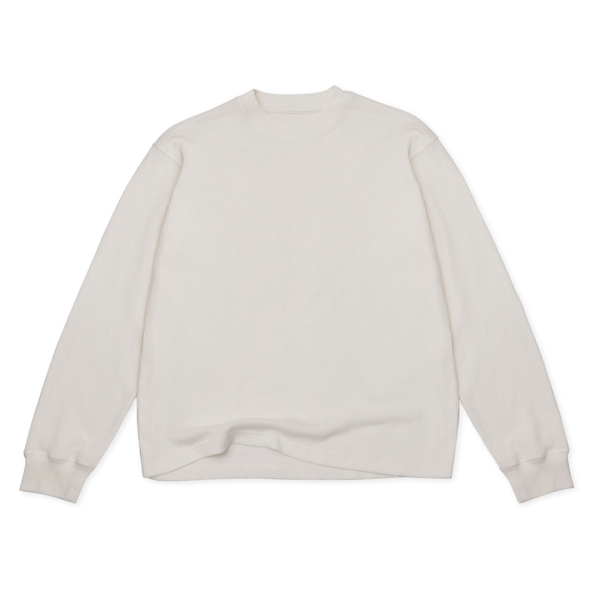 waffle tee white