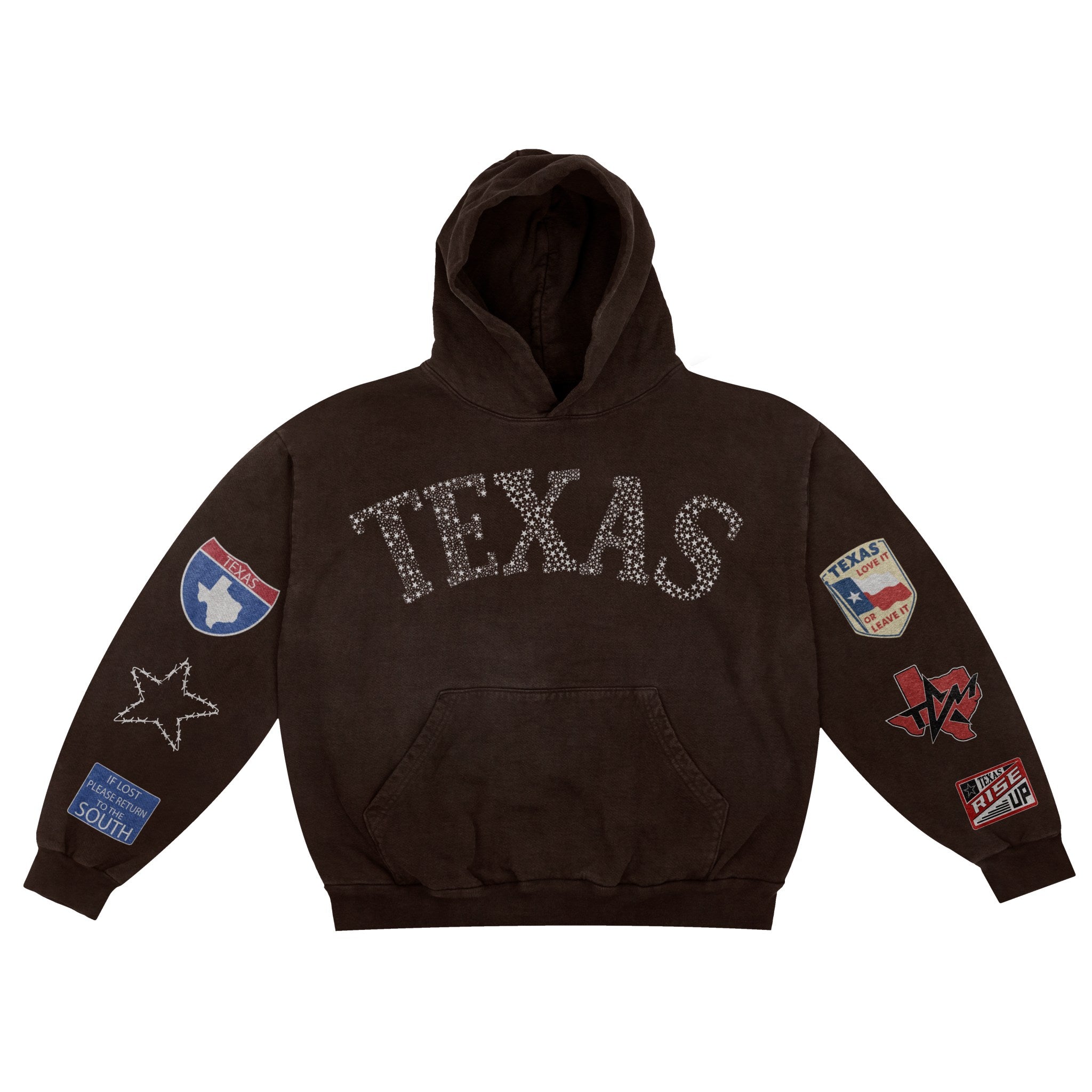 If lost return to South Hoodie Mocha