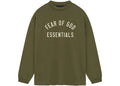 Fear of God Essentials Jersey Long Sleeve Tee Military