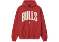 Fear of God Essentials Bulls 90's Hoodie Red