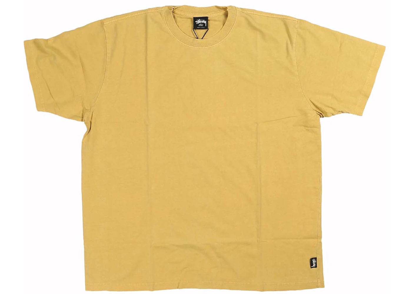 Stussy Pigment Dyed Crew Mustard
