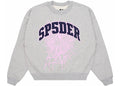 Sp5der Varsity Web Crewneck Heather Grey