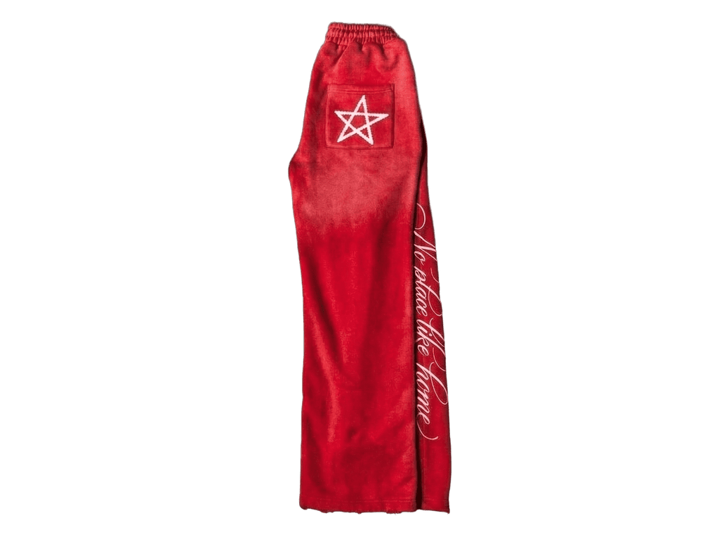 NO PLACE LIKE HOME SWEATS RED