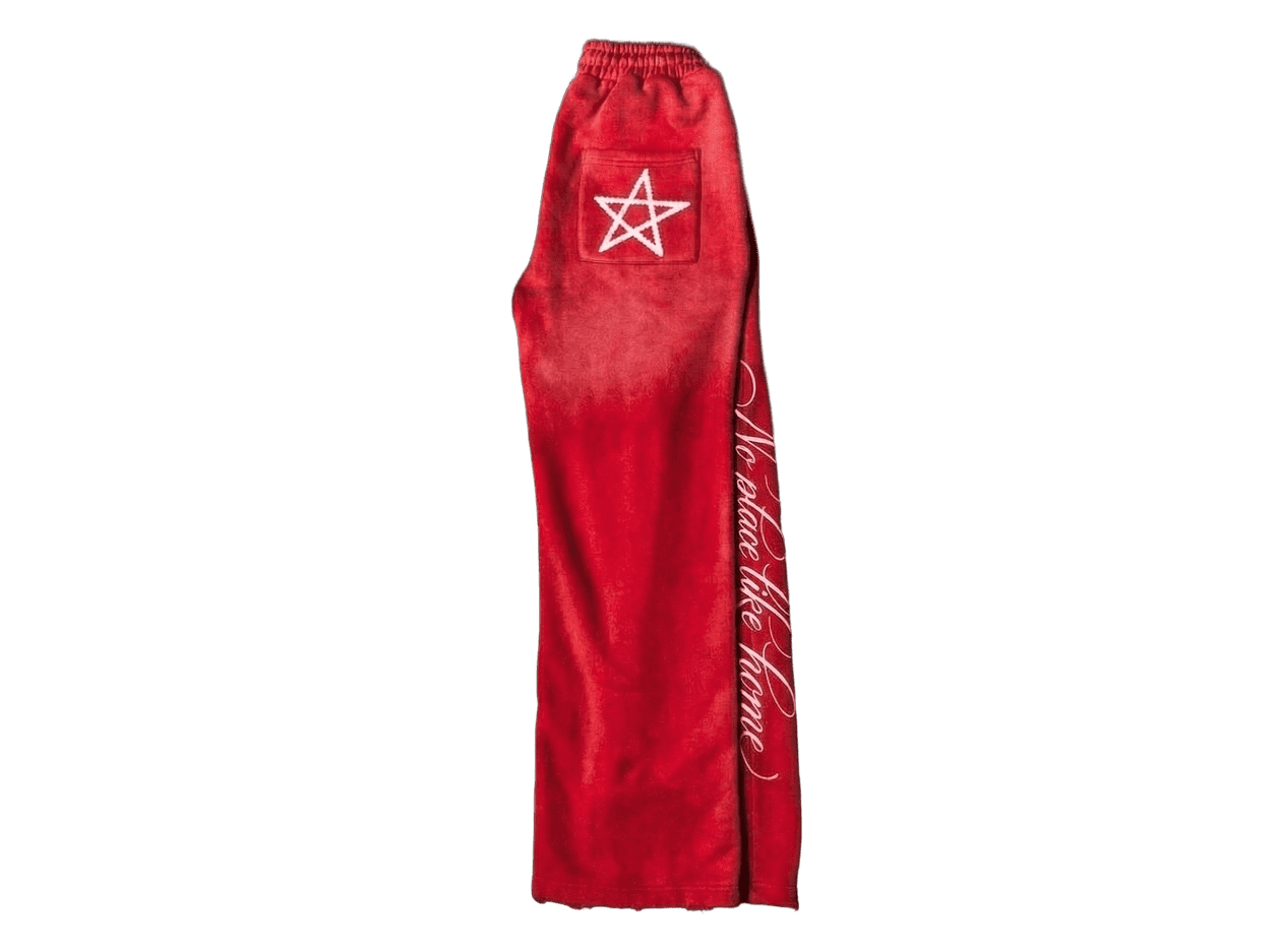 NO PLACE LIKE HOME SWEATS RED