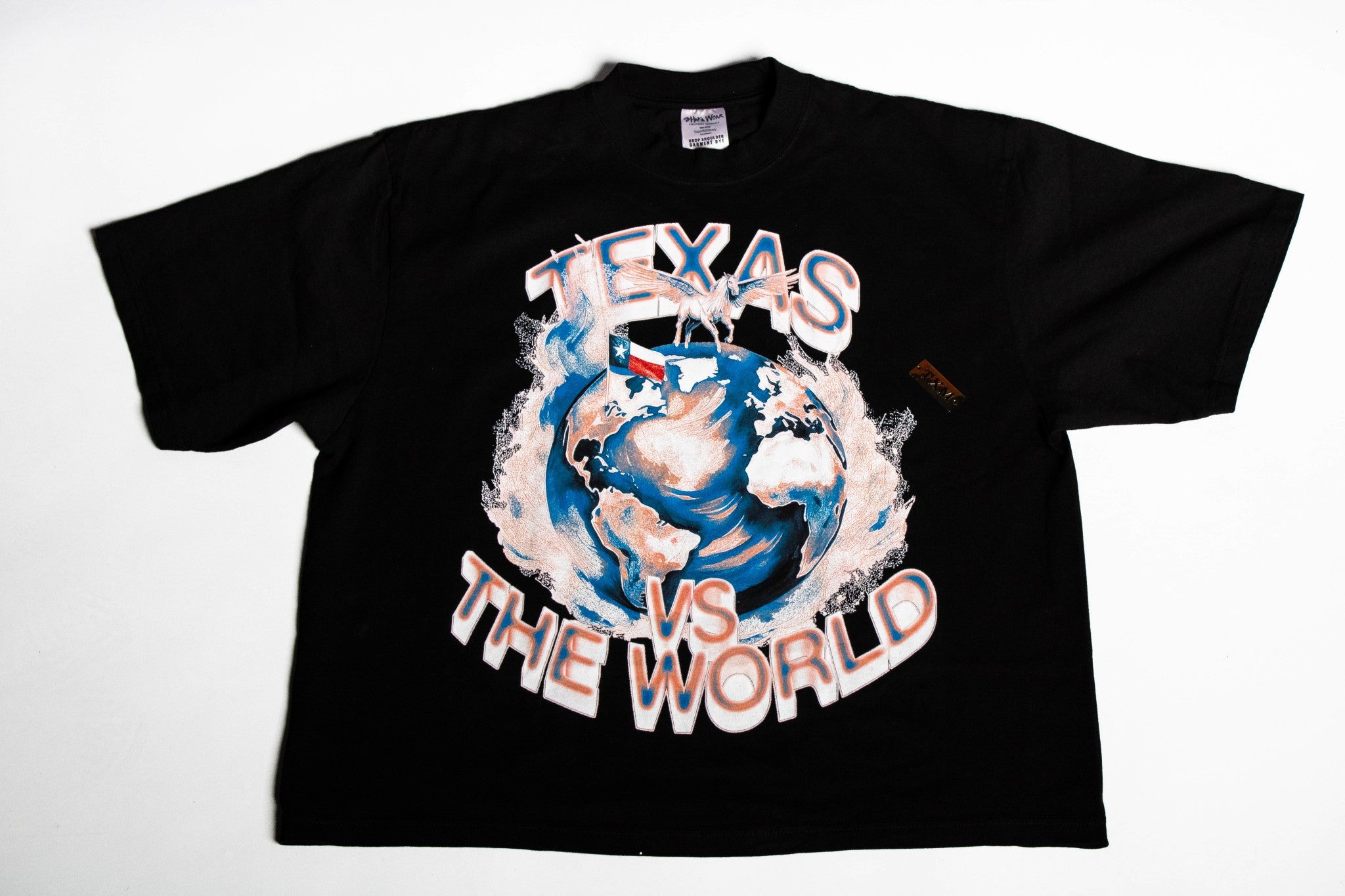 Watercolor tee black