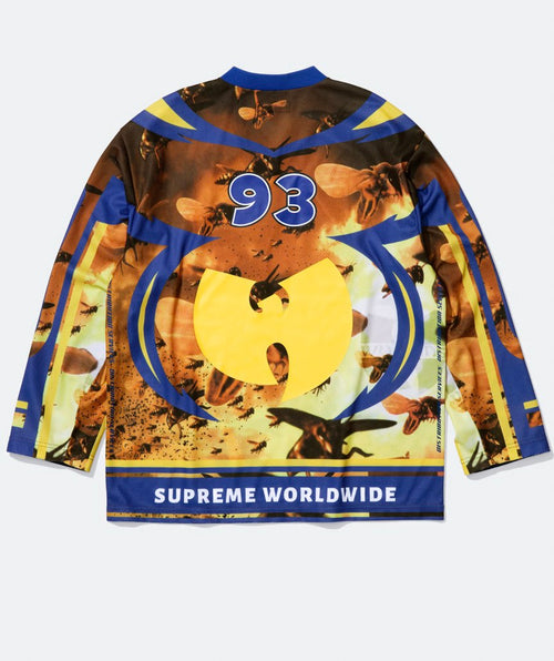 Supreme Wu-Tang Clan Hockey Jersey Blue