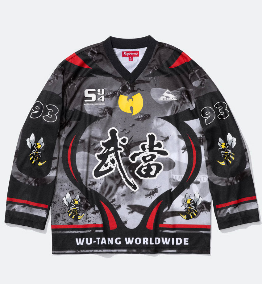 Wu-Tang Clan Supreme Hockey Jersey Black