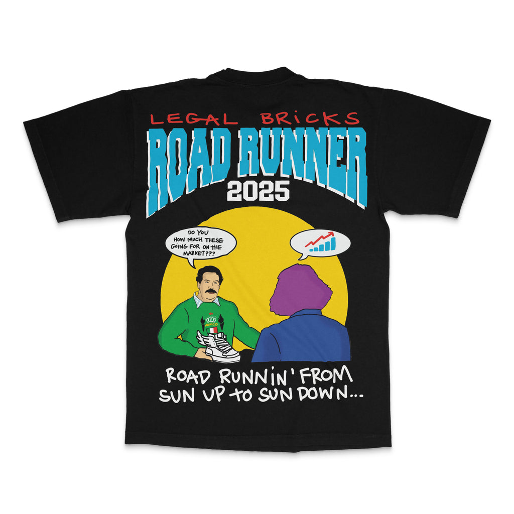 LEGAL BRICKS TEE BLACK