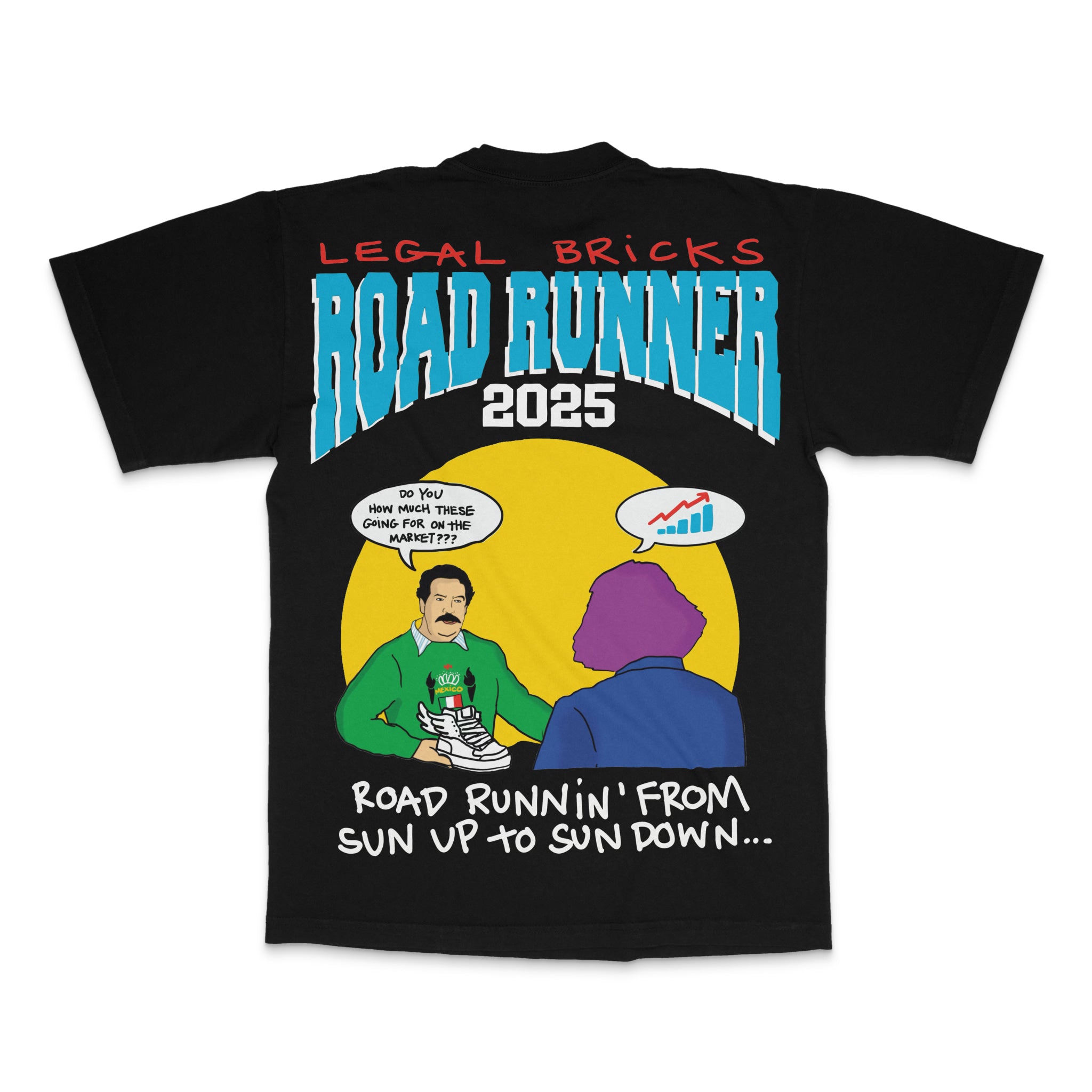 LEGAL BRICKS TEE BLACK