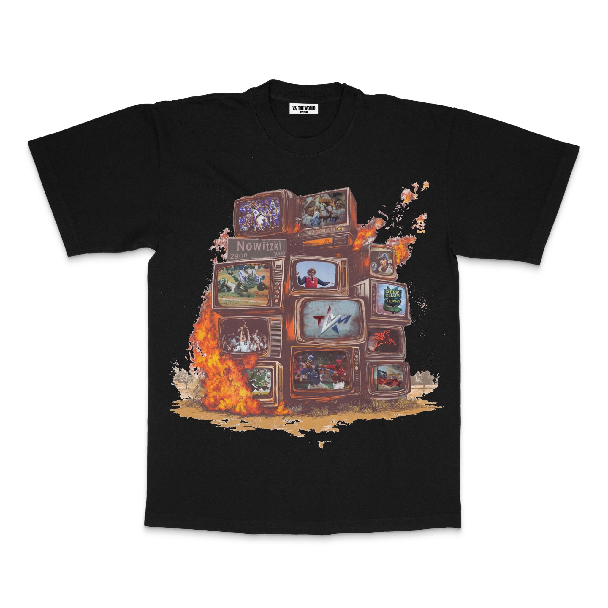 TV TEE BLACK