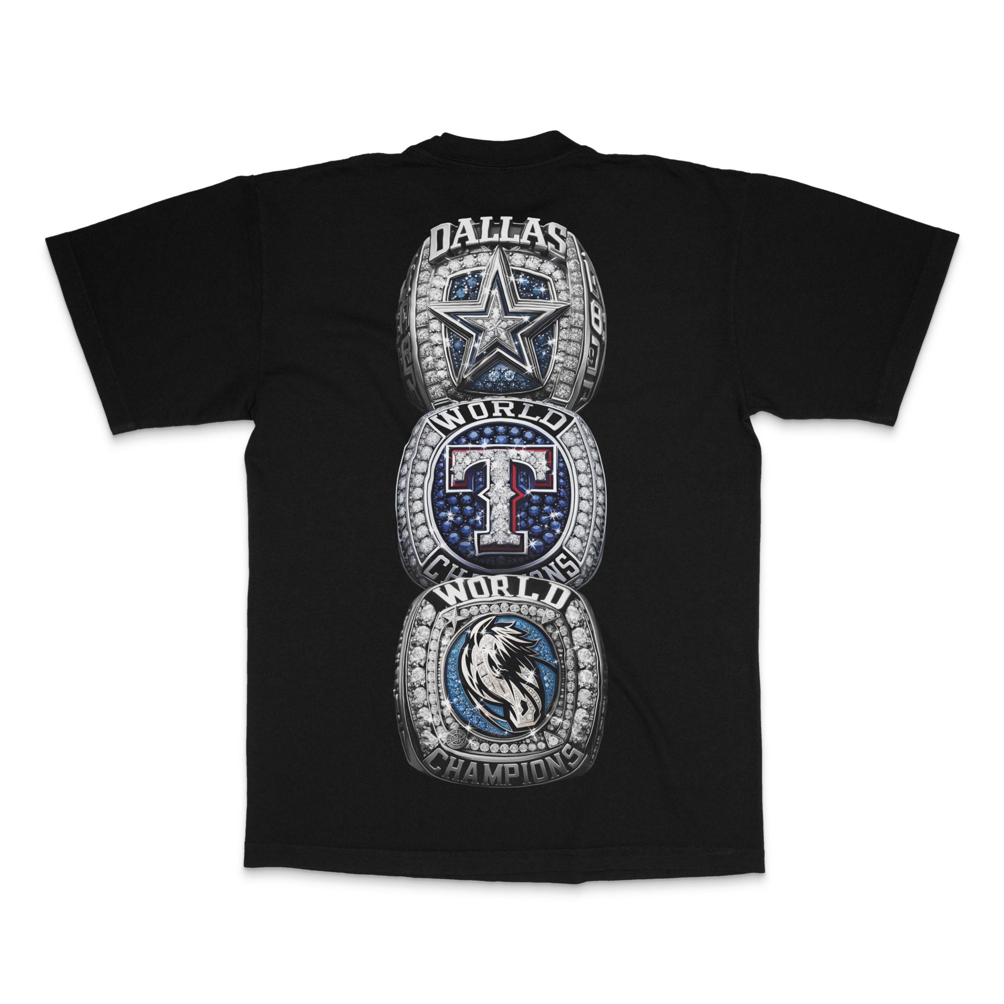 RINGS TEE BLACK